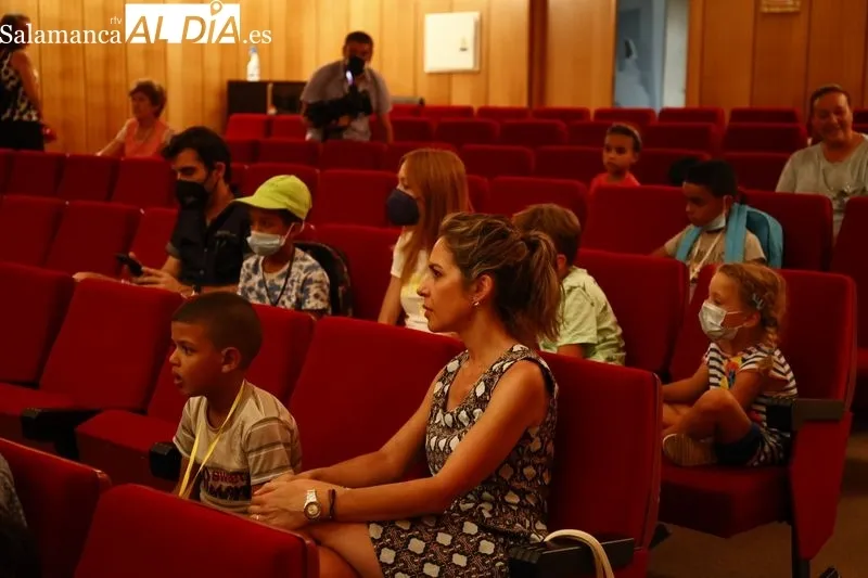 Llegada de los niños saharauis a Salamanca