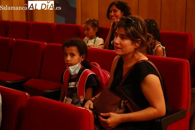 Llegada de los niños saharauis a Salamanca