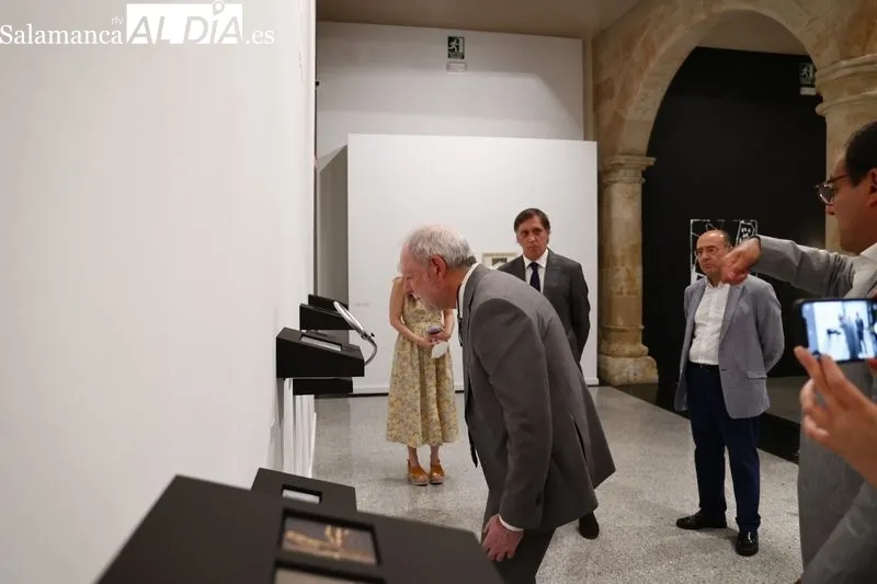 Inauguración de la exposición 'Huella e incisión'