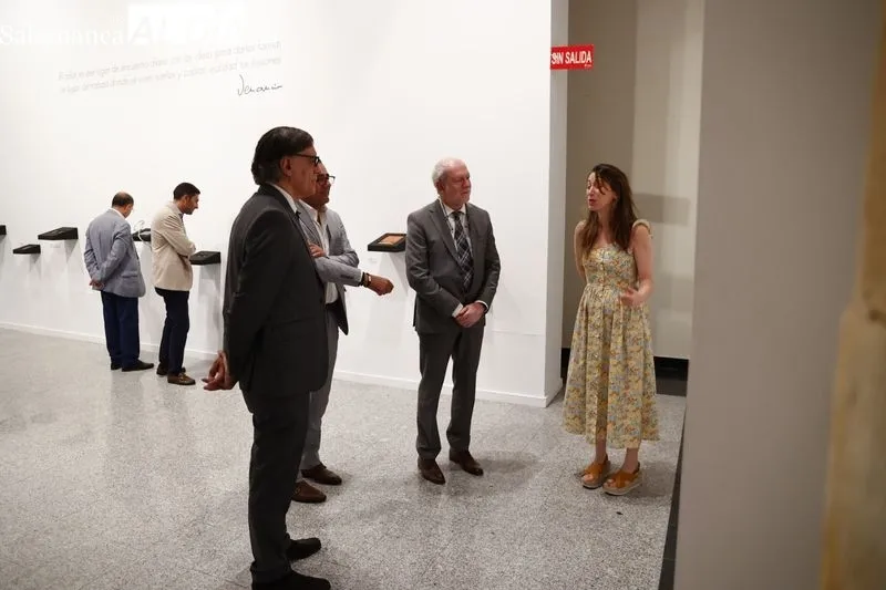 Inauguración de la exposición 'Huella e incisión'