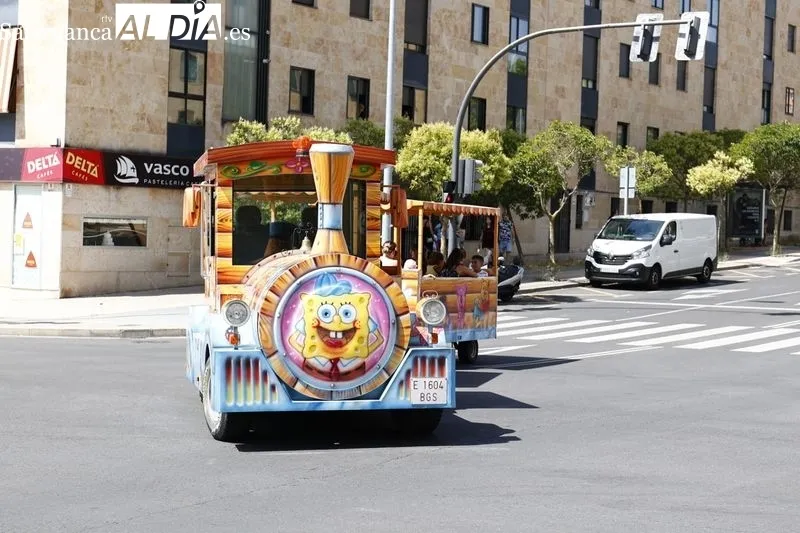 Juegos para niños en las fiestas del barrio Capuchinos
