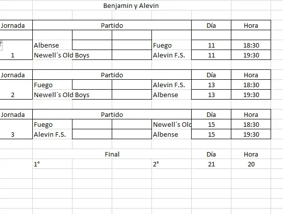 Foto 4 - Sorteados los grupos del Torneo de F&uacute;tbol Sala de Alba de Tormes