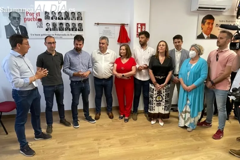 El PSOE de Peñaranda inauguraba nueva sede en la ciudad