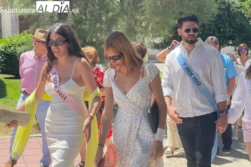 Santiago de la Puebla acompañaba al patrón en su histórica procesiòn 