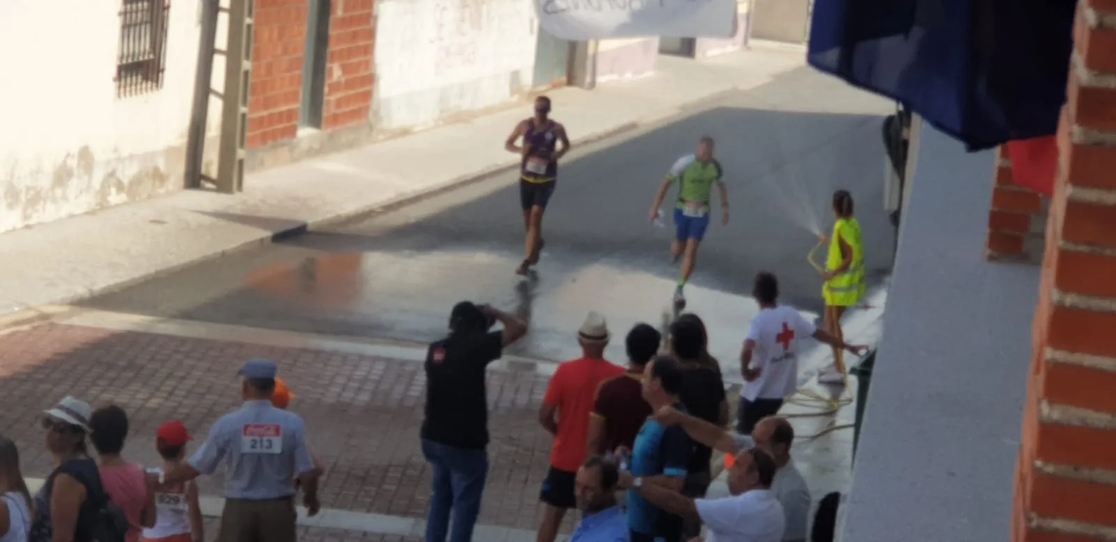 Santiago de la Puebla vivía este sabado su esperada VI Quedad a Running y Ciclista