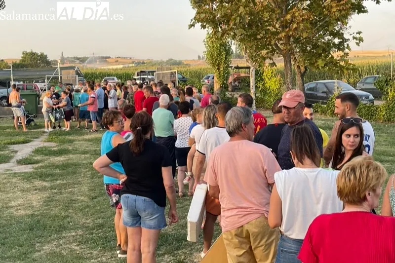 Villoruela despedía sus fiestas con una animada merienda 