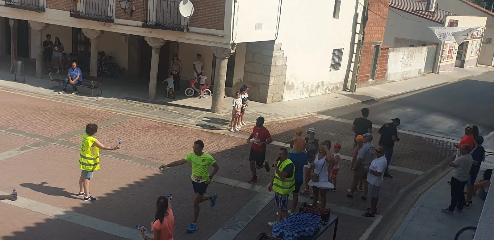 Santiago de la Puebla vivía este sabado su esperada VI Quedad a Running y Ciclista