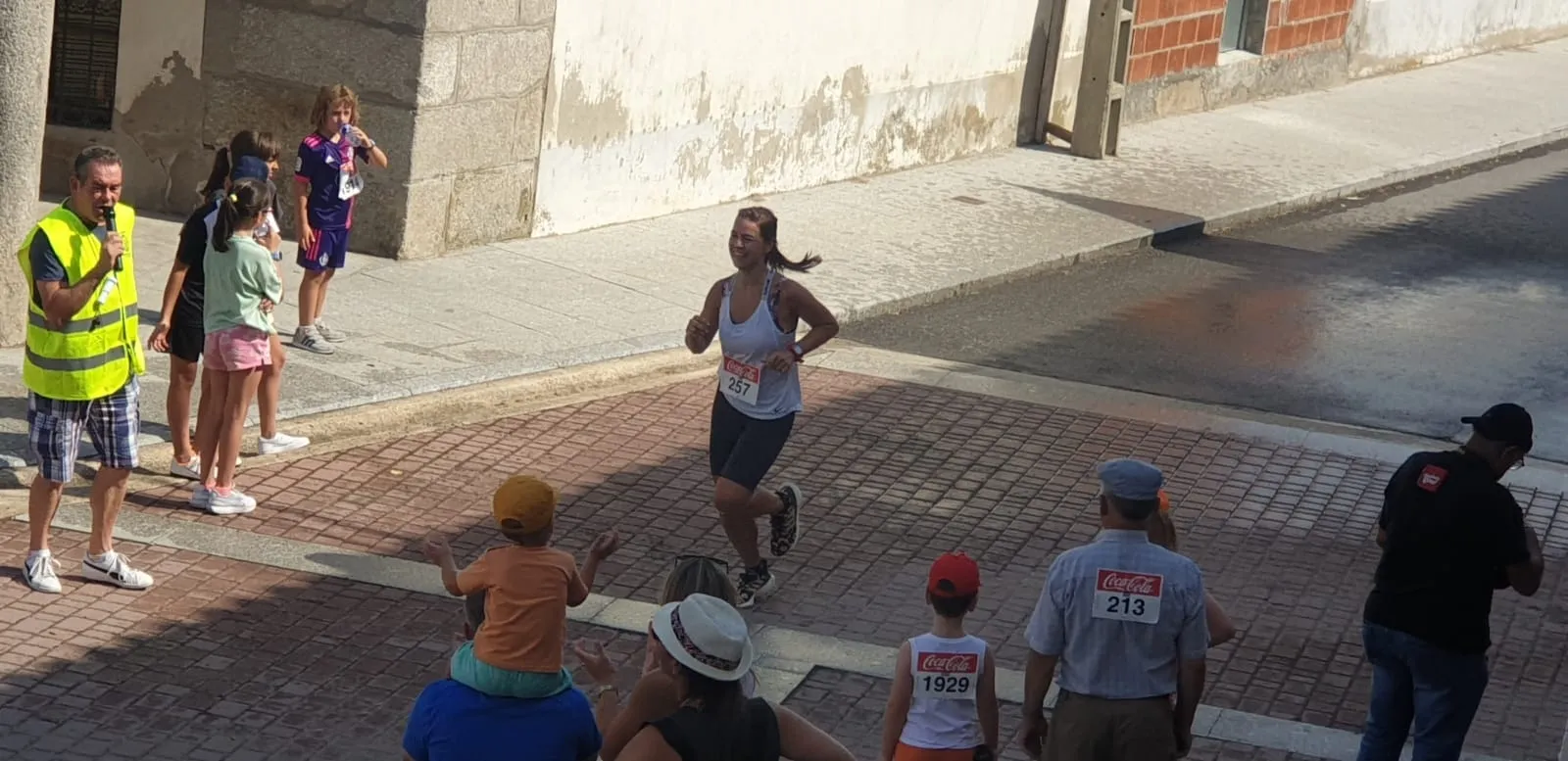 Santiago de la Puebla vivía este sabado su esperada VI Quedad a Running y Ciclista