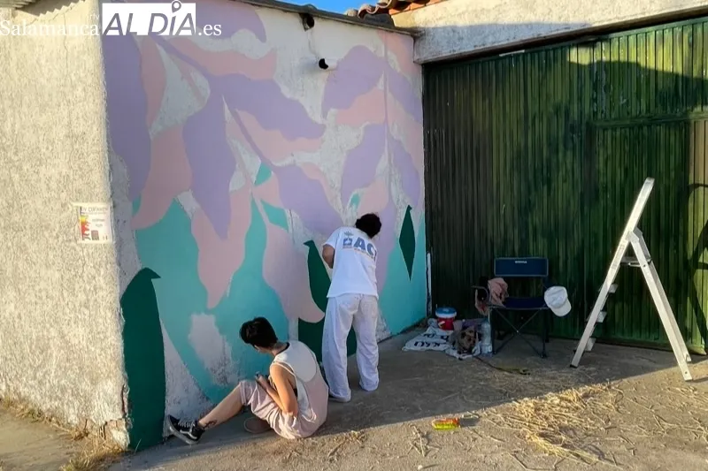 Rágama celebra este fin de semana el IV Certamen de Pintura Mural en el Medio Rural