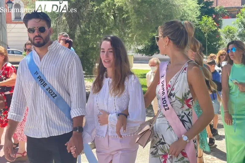 Santiago de la Puebla acompañaba al patrón en su histórica procesiòn 