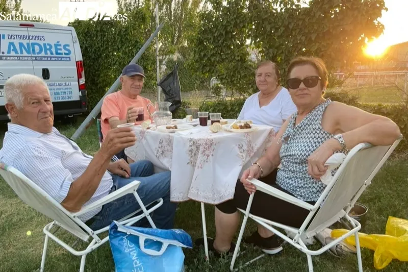 Villoruela despedía sus fiestas con una animada merienda 