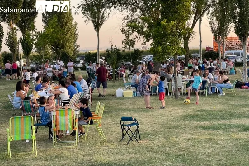 Villoruela despedía sus fiestas con una animada merienda 