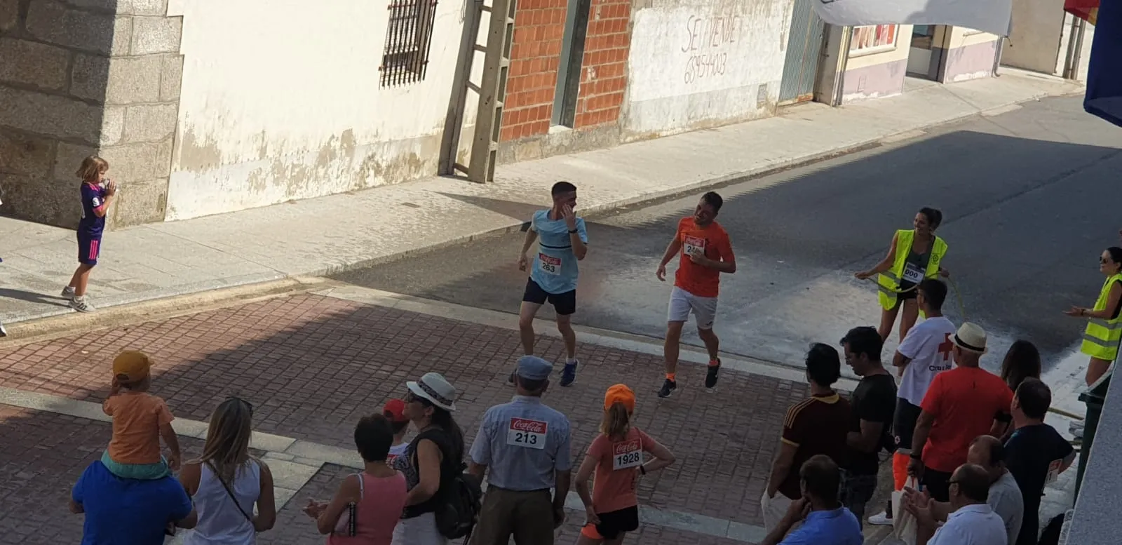 Santiago de la Puebla vivía este sabado su esperada VI Quedad a Running y Ciclista