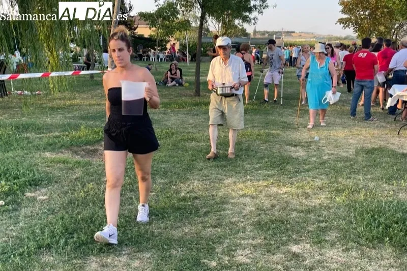 Villoruela despedía sus fiestas con una animada merienda 