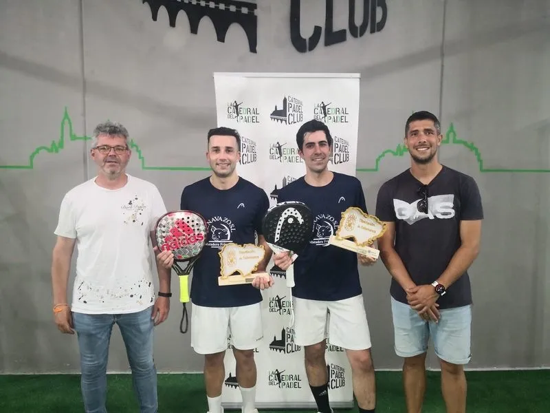 Campeones del Trofeo de Pádel de la Diputación de Salamanca