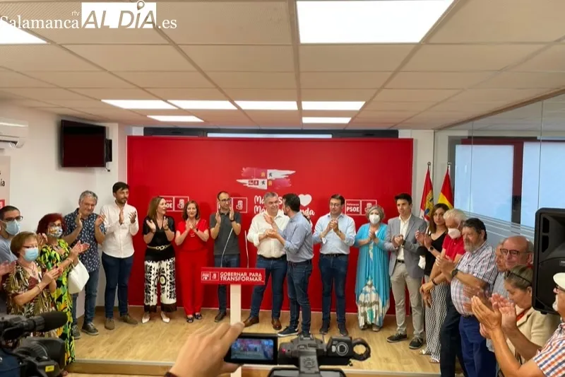 El PSOE de Peñaranda inauguraba nueva sede en la ciudad