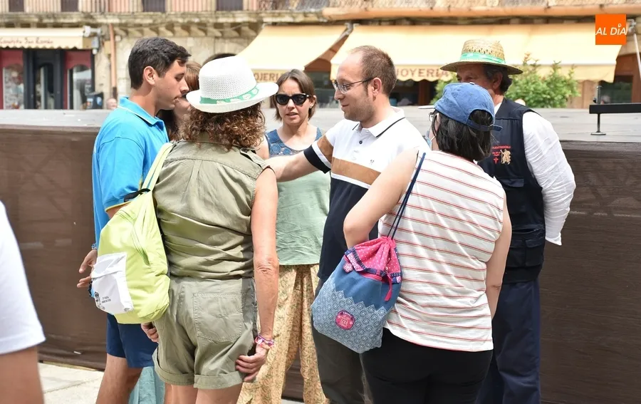 Foto 2 - Medio centenar de ni&ntilde;os y j&oacute;venes de Ucrania pasan una jornada en Ciudad Rodrigo