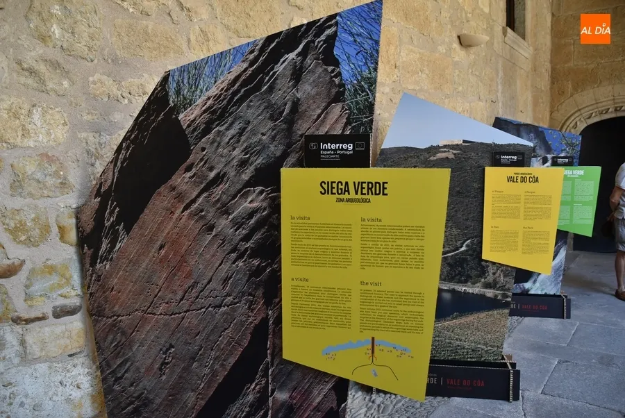 Foto 6 - Los &Aacute;guila recibe una nueva exposici&oacute;n sobre Siega Verde y el Vale do C&ocirc;a