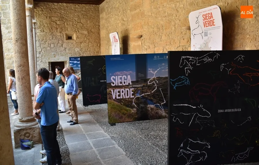 Foto 7 - Los &Aacute;guila recibe una nueva exposici&oacute;n sobre Siega Verde y el Vale do C&ocirc;a