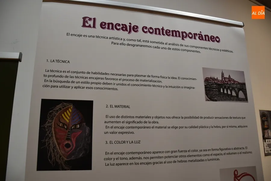 Foto 5 - El encaje en su versi&oacute;n m&aacute;s contempor&aacute;nea, protagonista en la Casa de la Cultura