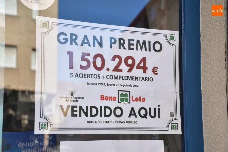 Foto 2 - La Bonoloto deja un premio de 150.294&euro; en Ciudad Rodrigo
