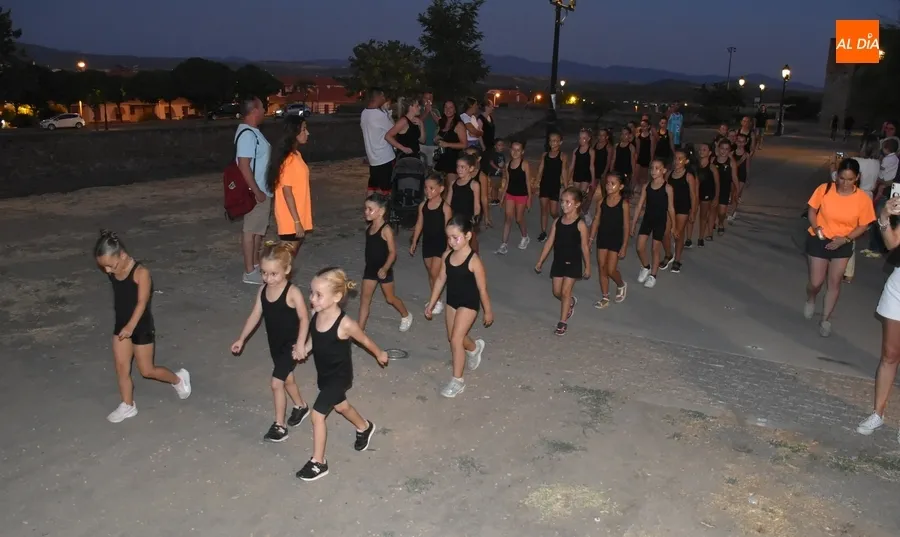 Foto 7 - Original clausura itinerante del Mir&oacute;briga Campus de la mano del Campamento de Gimnasia R&iacute;tmica