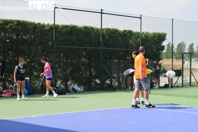 Foto 7 - Deporte y diversi&oacute;n van de la mano en el Campus de Verano del Club de Tenis Alba de Tormes