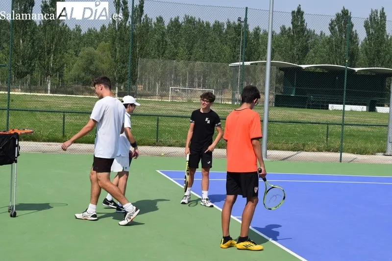 Foto 4 - Deporte y diversi&oacute;n van de la mano en el Campus de Verano del Club de Tenis Alba de Tormes