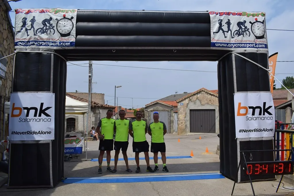 Foto 9 - Retortillo estrena su Ruta BTT del Yeltes superando holgadamente el centenar de ciclistas