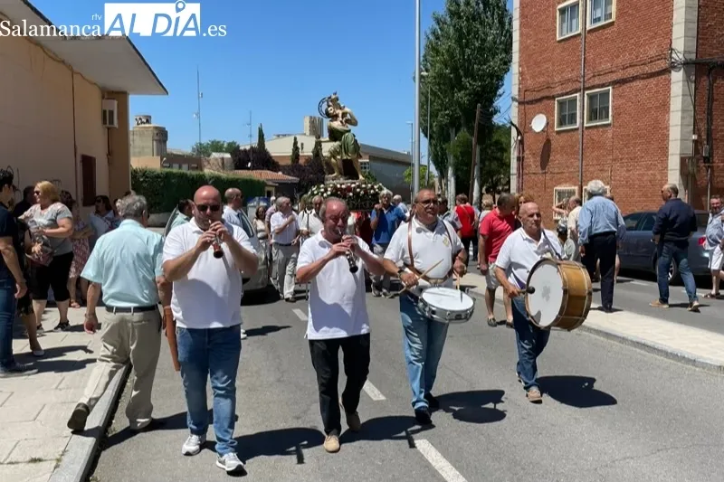 Foto 5 - Multitudinaria vuelta de la fiesta de San Cristobal en Pe&ntilde;aranda