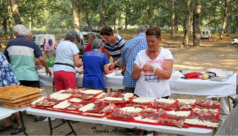 Foto 2 - M&aacute;s de 200 personas asisten a la convivencia de las asociaciones de mayores de El Rebollar