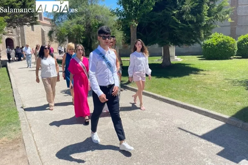 Santiago de la Puebla acompañaba al patrón en su histórica procesiòn 