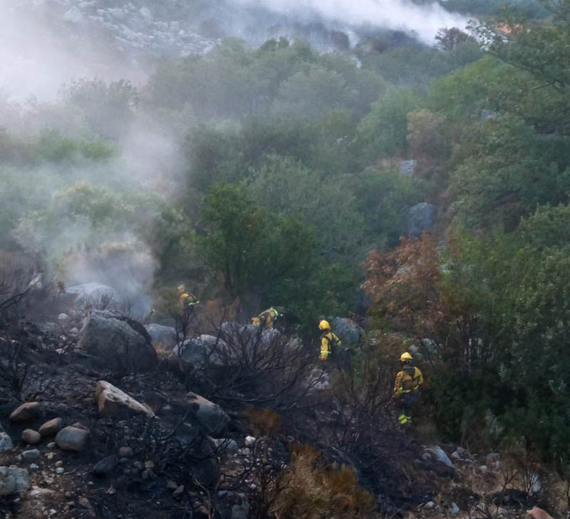 La Junta rebaja a nivel ‘0’ el incendio de Candelario