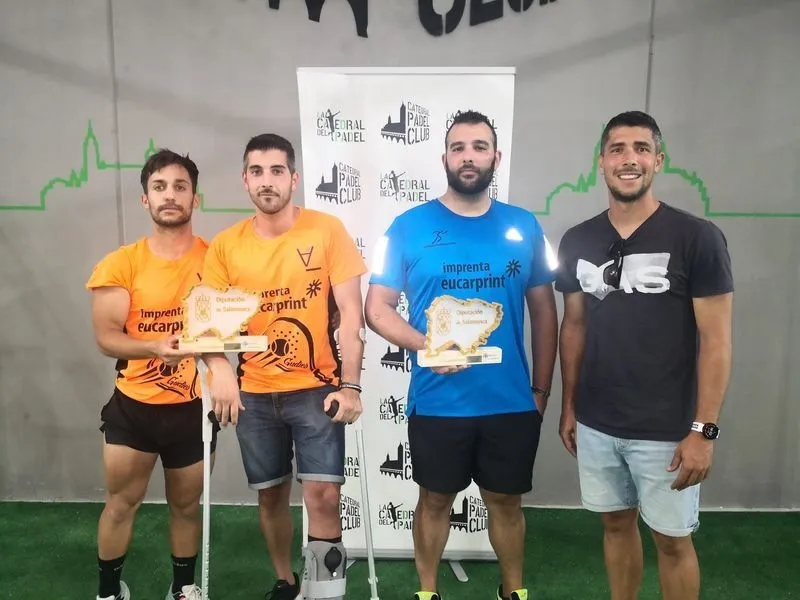 Campeones del Trofeo de Pádel de la Diputación de Salamanca