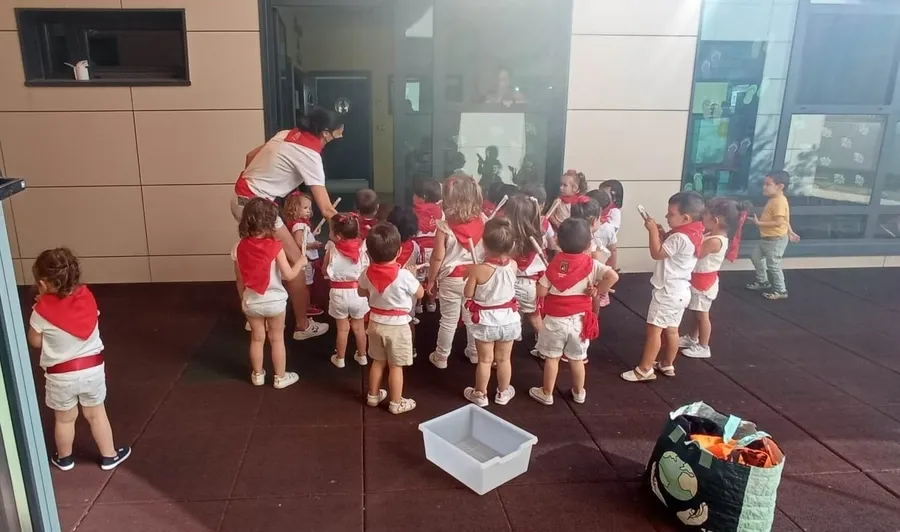 Foto 9 - Los Sanfermines tambi&eacute;n est&aacute;n de vuelta en la Escuela Infantil de Ciudad Rodrigo