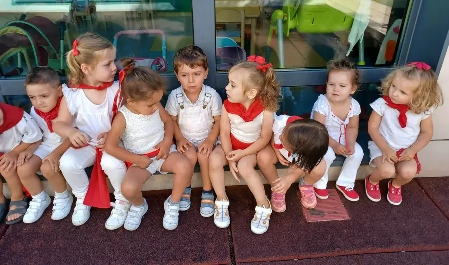 Foto 3 - Los Sanfermines tambi&eacute;n est&aacute;n de vuelta en la Escuela Infantil de Ciudad Rodrigo