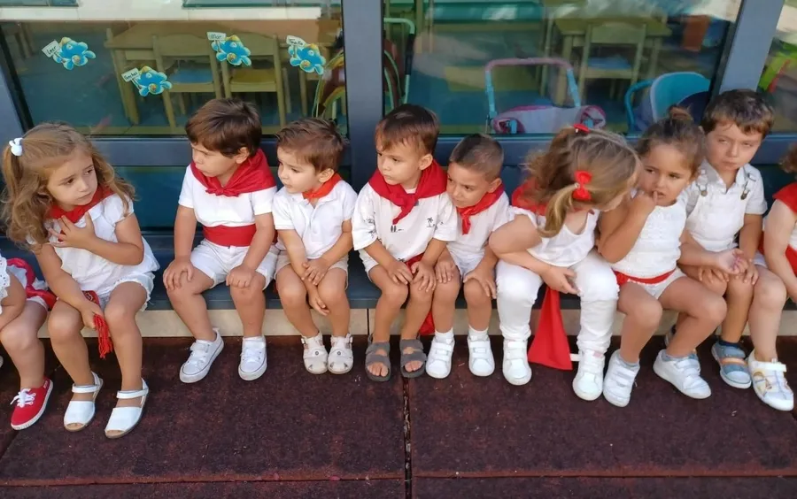Foto 2 - Los Sanfermines tambi&eacute;n est&aacute;n de vuelta en la Escuela Infantil de Ciudad Rodrigo
