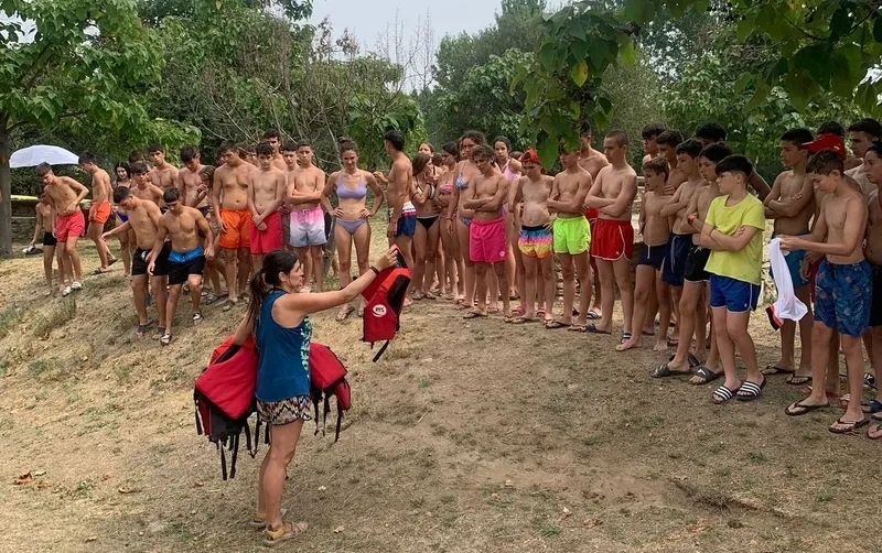 Fiesta del Agua en el complejo recreativo del Rocoso de Aldeadávila de la Ribera 