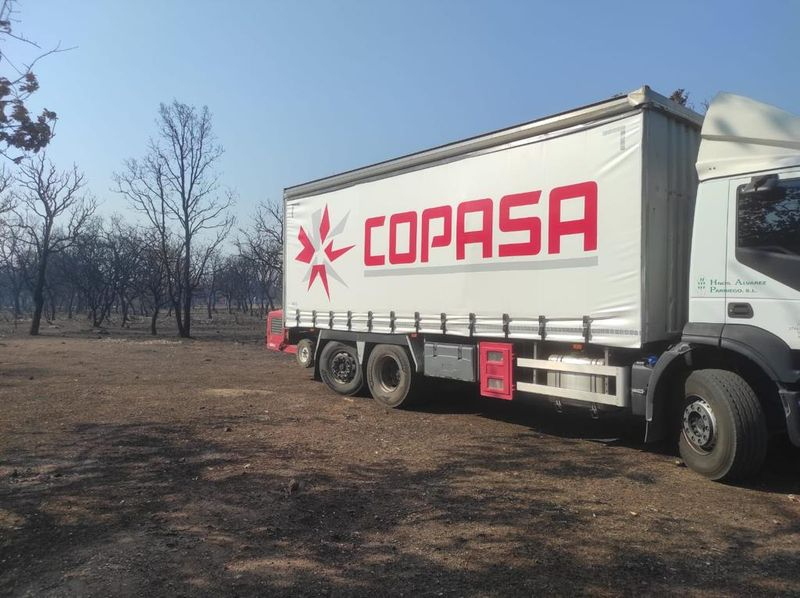 Foto 2 - Solidaridad de Copasa con los ganaderos afectados por el incendio en la Sierra de la Culebra