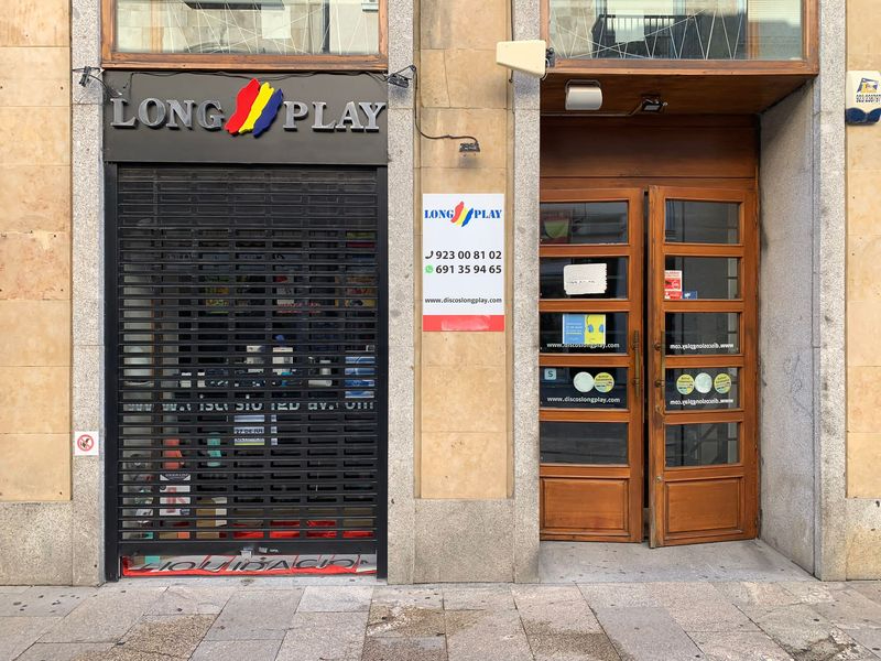 Tienda de música Long Play en Salamanca