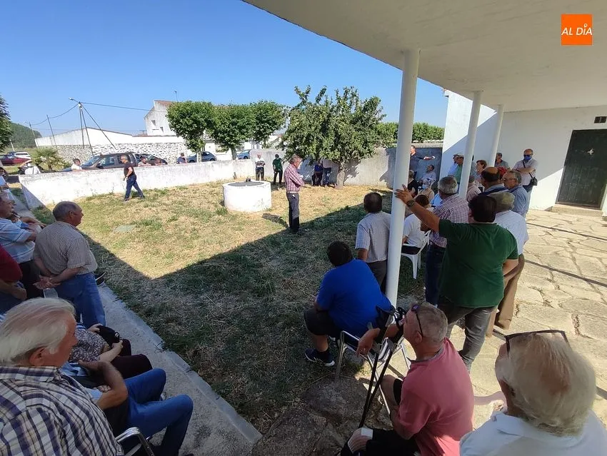 regantes margen izquierda pantano agueda