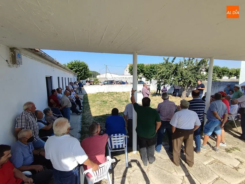 regantes margen izquierda pantano agueda