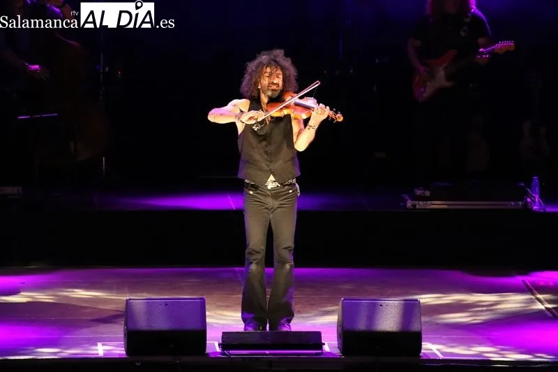 Ara Malikian en Alba de Tormes. Foto: Estudio Digital Francisco Cañizal