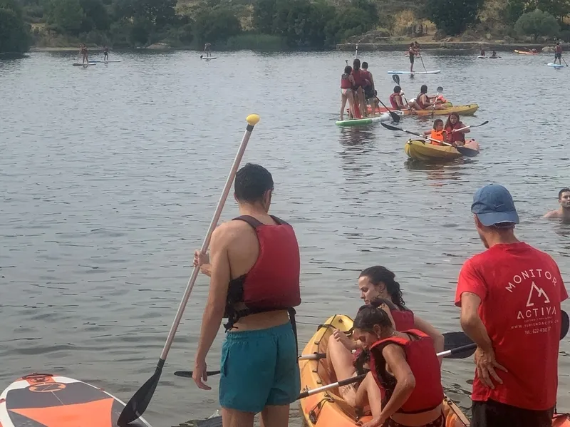 Fiesta del Agua en el complejo recreativo del Rocoso de Aldeadávila de la Ribera 
