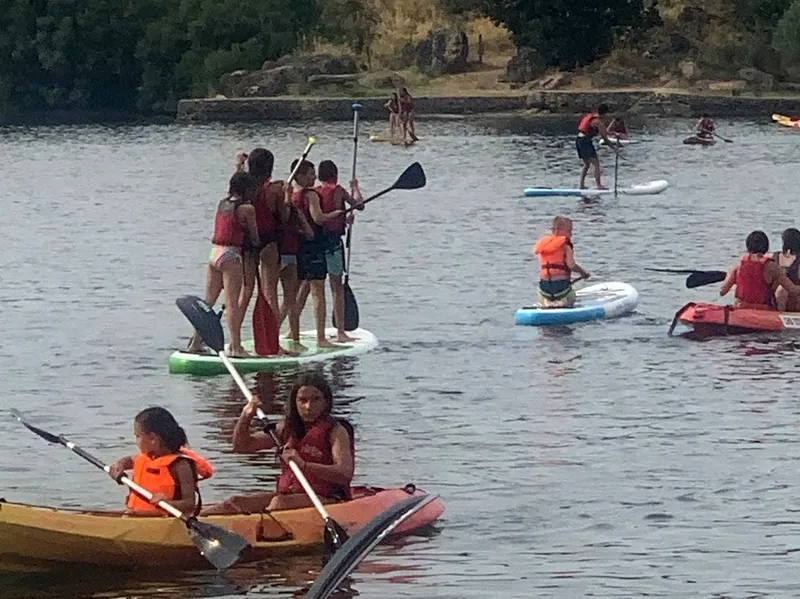 Fiesta del Agua en el complejo recreativo del Rocoso de Aldeadávila de la Ribera 