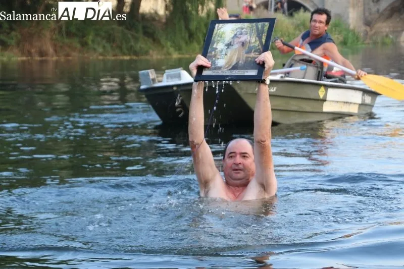 Procesión de la Virgen del Carmen en Alba de Tormes