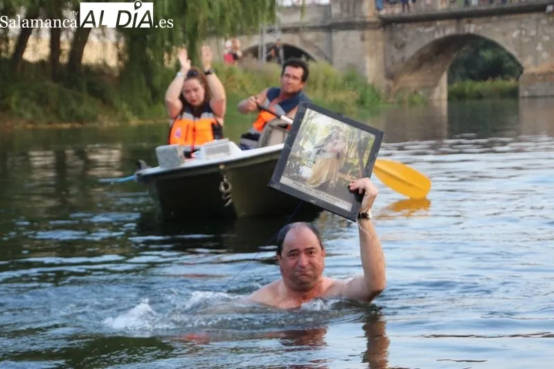 Procesión de la Virgen del Carmen en Alba de Tormes