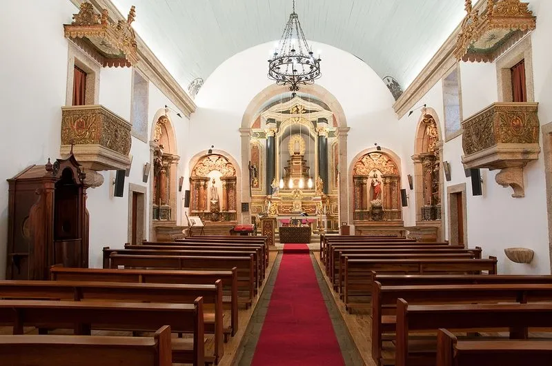 Iglesia parroquial de Nª Sª da Graça, en Castelo Novo | Foto: AHP