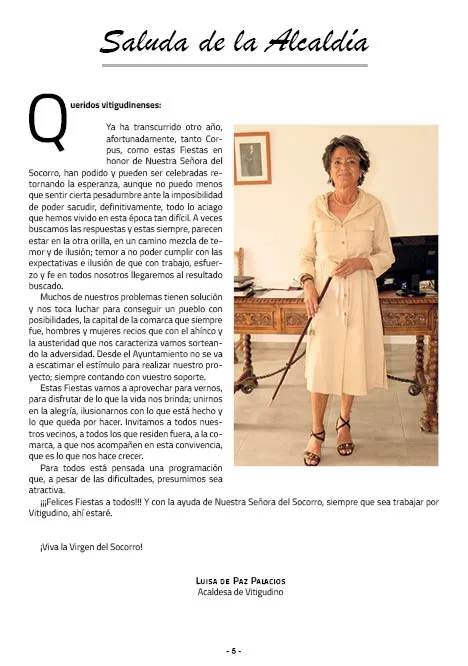 Foto 7 - El libro de las Ferias y Fiestas de Vitigudino 2022 ya est&aacute; disponible en formato digital