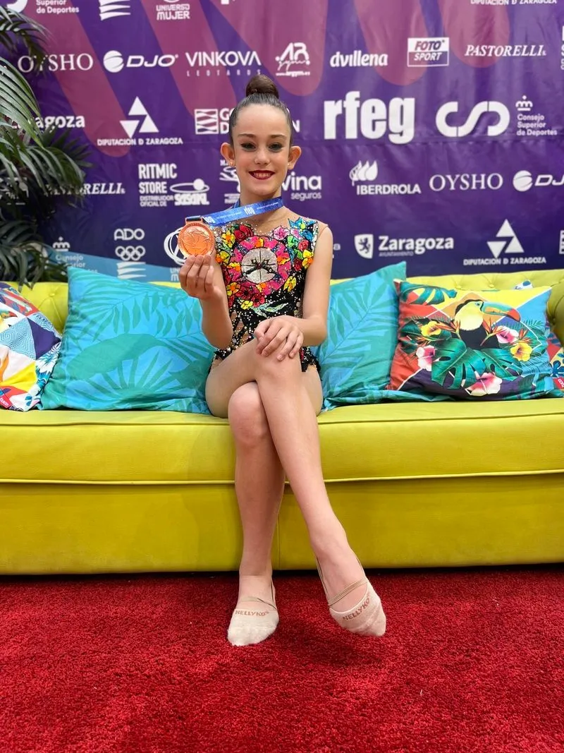 Medalla de bronce para Elena Mateos en el Campeonato de España de Equipos